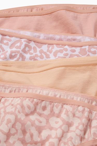 Children Girls - Underwear Set - rose