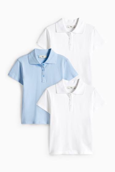 Children Girls - T-shirt - white