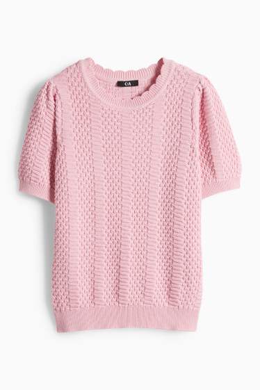 Femmes - Pull - rose