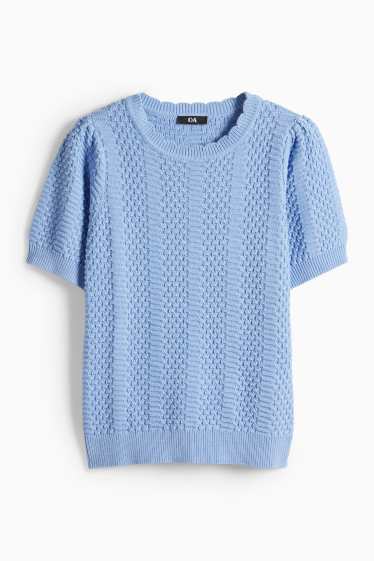 Femmes - Pull - bleu clair