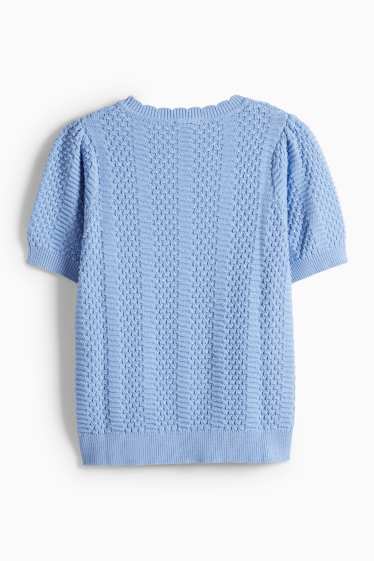 Femmes - Pull - bleu clair