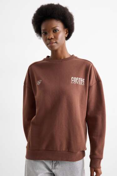 Women - Sweatshirt - brown