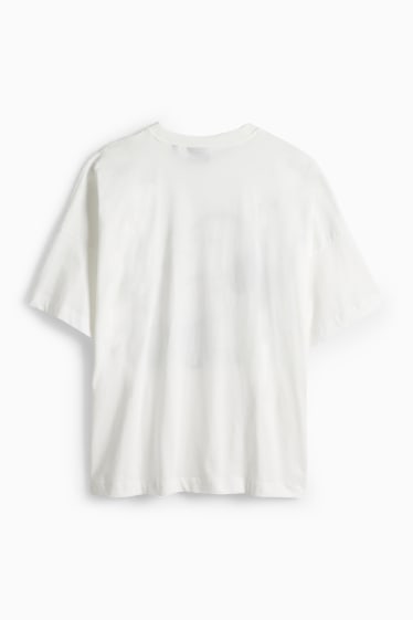 Damen - T-Shirt - Regular Fit - Peanuts - weiss