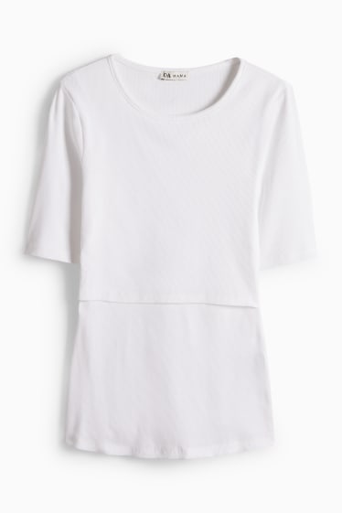 Women - Maternity T-shirt - white