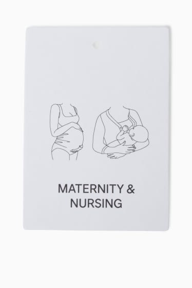 Women - Maternity T-shirt - black