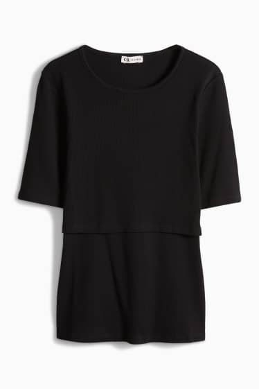Women - Maternity T-shirt - black