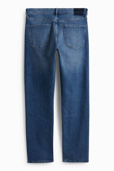 Home - Straight Jeans - texà blau