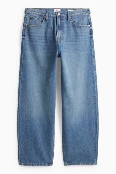 Men - Baggy jeans - blue denim