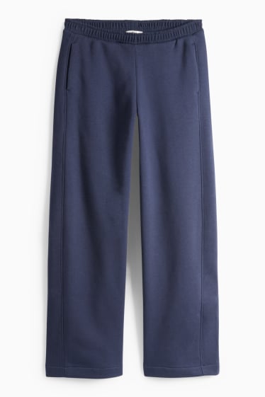 Dámské - Teplákové kalhoty - tmavomodrá