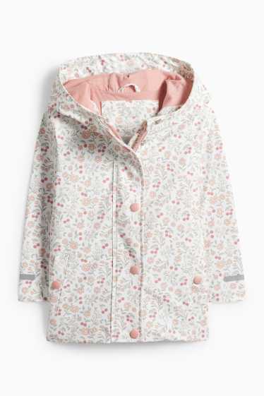 Enfants filles - Veste de pluie - blanc