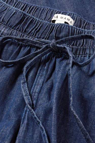 Femei - Pantaloni gravide - denim-albastru închis
