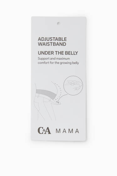 Donna - Pantaloni premaman - relaxed fit - verde chiaro