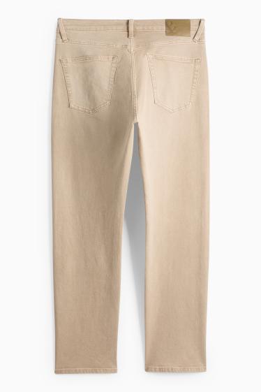 Hommes - Regular jean - beige clair