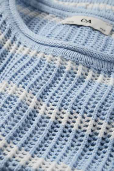 Enfants filles - Pull - blanc / bleu clair