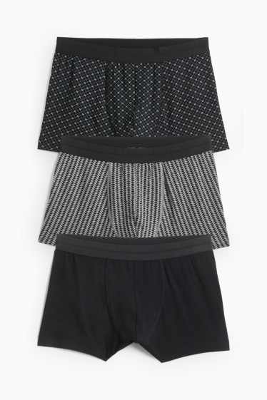 Pánské - Multipack 3 ks - boxerky - černá