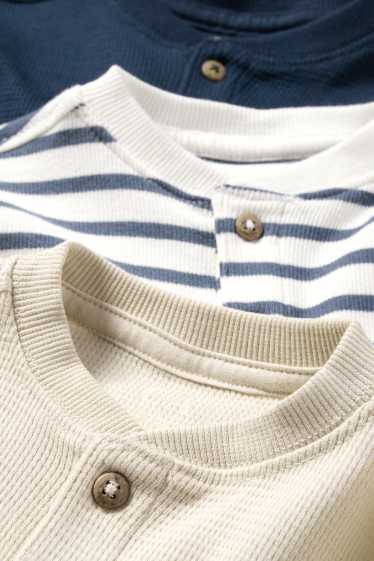 Baby Boys - Baby T-shirt - beige / blue