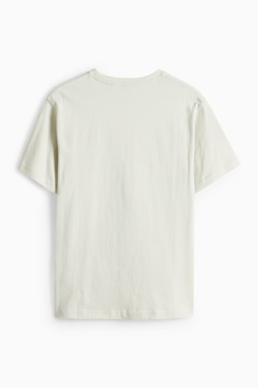 Děti - chlapci - Párek v rohlíku - tričko s krátkým rukávem - krémově bílá