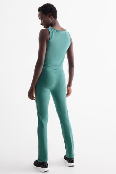 Dona - Leggings esportius - turquesa