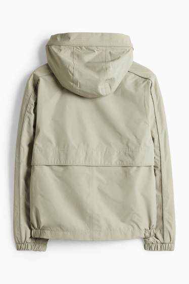 Enfants filles - Veste de pluie - vert clair