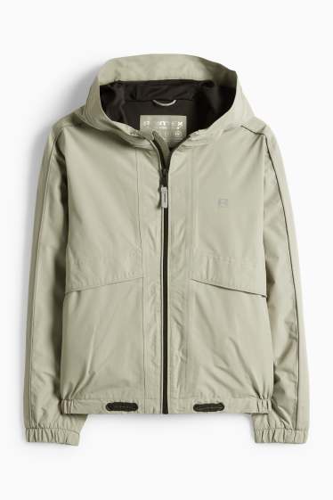 Enfants filles - Veste de pluie - vert clair