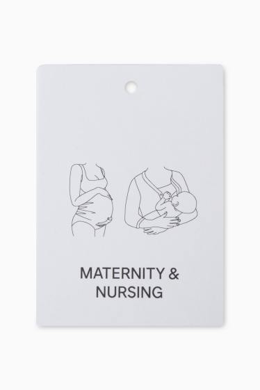 Women - Nursing blouse - black