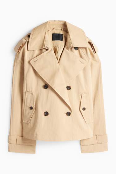 Femmes - Trench court - beige