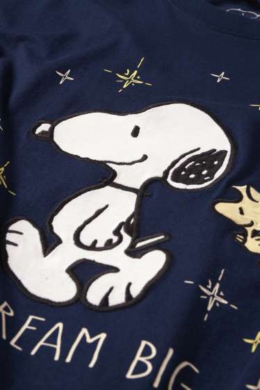 Femmes - Pyjama - Peanuts - bleu foncé
