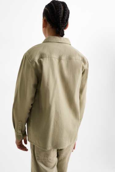 Children Boys - Shirt jacket - khaki