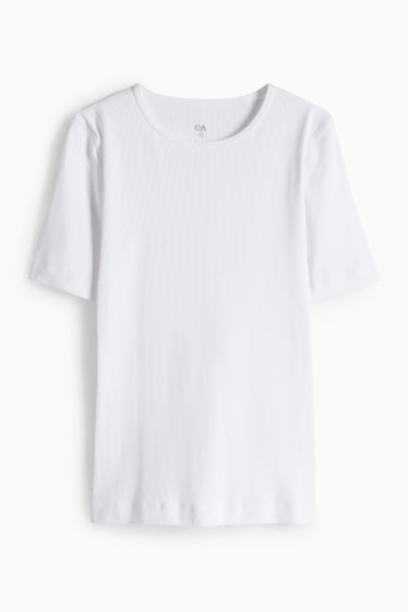 Dámské - Tričko - bílá