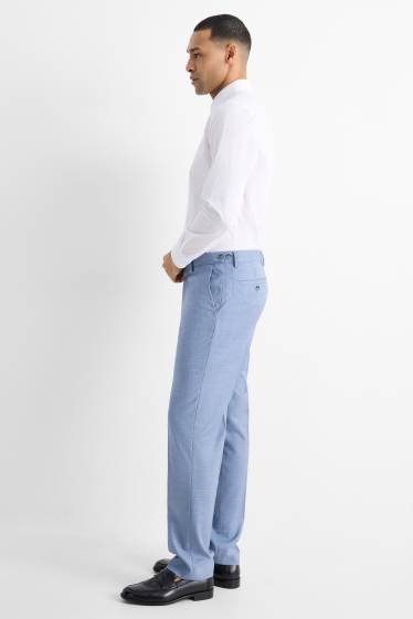 Home - Pantalons combinables - regular fit - elàstics - blau clar