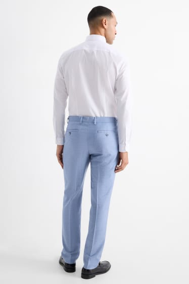 Home - Pantalons combinables - regular fit - elàstics - blau clar