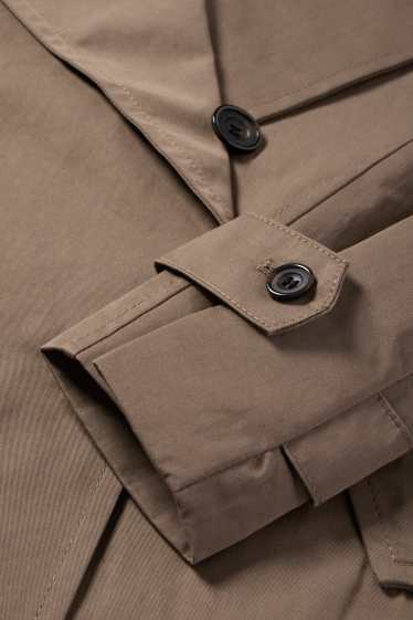 Dámské - Krátký trenčkot - taupe