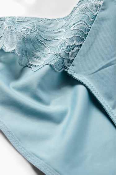 Dámské - Kalhotky - tmavě tyrkysová