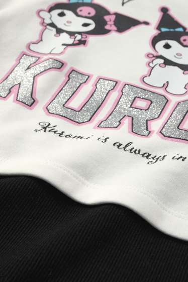 Děti - dívky - Sada s vrchním dílem - černá/bílá