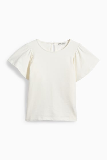 Children Girls - T-shirt - white