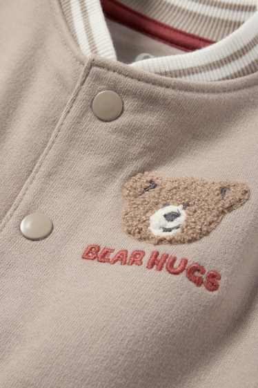 Miminka - chlapci - Svetr pro miminka - béžová