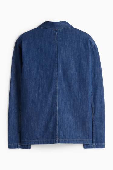 Herren - Jeansjacke - jeansblau