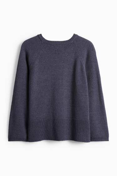 Dámské - Svetr - tmavomodrá