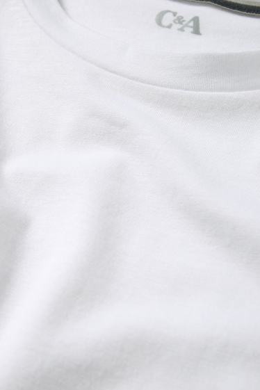 Hommes - Lot de 2 - maillots de corps - LYCRA® - blanc