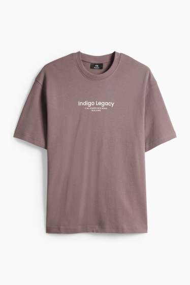 Home - Samarreta de mànigues curtes - relaxed fit - marró