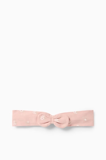 Miminka - dívky - Outfit pro miminka - bílá/růžová