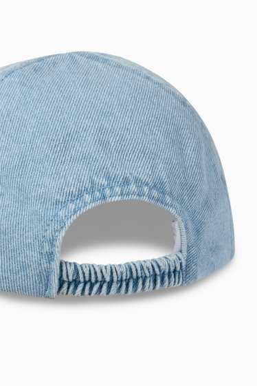 Neonati - Cappellino neonati - jeans azzurro