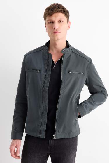 Bărbați - Geacă - gri închis