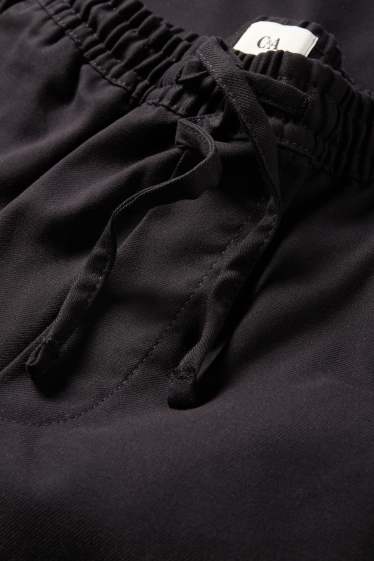 Men - Trousers - black