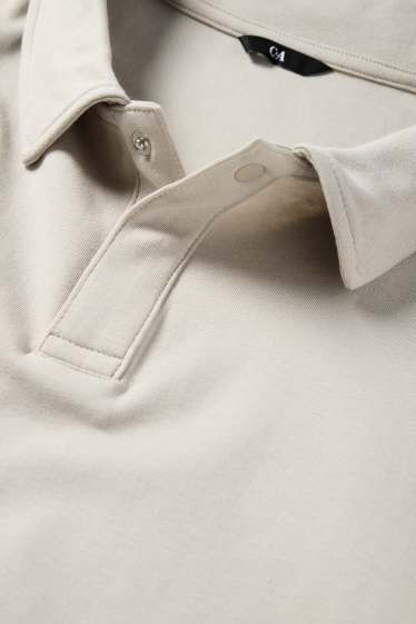 Home - Polo - relaxed fit - beix