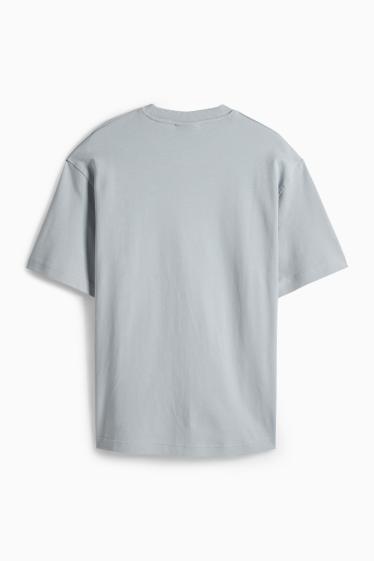 Bărbați - Tricou - relaxed fit - albastru deschis