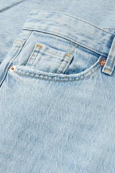 Dames - Straight jeans - high waist - LYCRA® - jeanslichtblauw