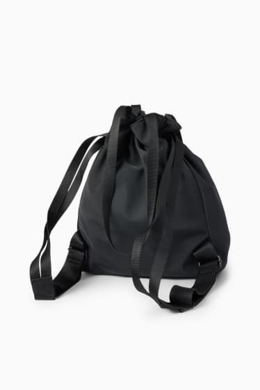 Damen - Rucksack-Tasche - schwarz