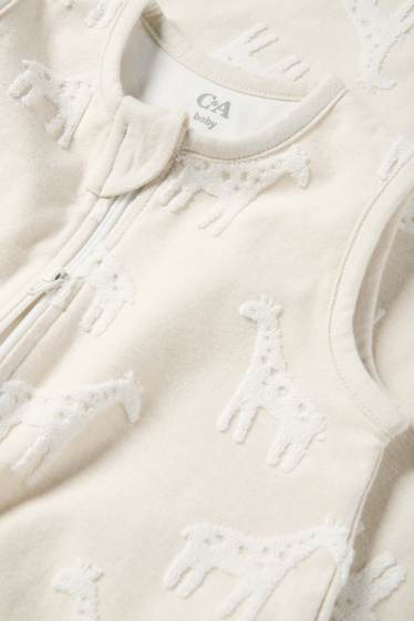 Unisex - Baby sleeping bag - cremewhite