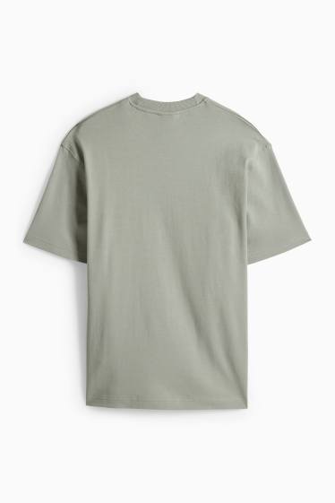 Herren - T-Shirt - Relaxed Fit - grün